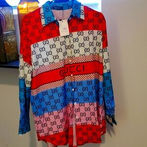 Authentic silk Gucci shirt